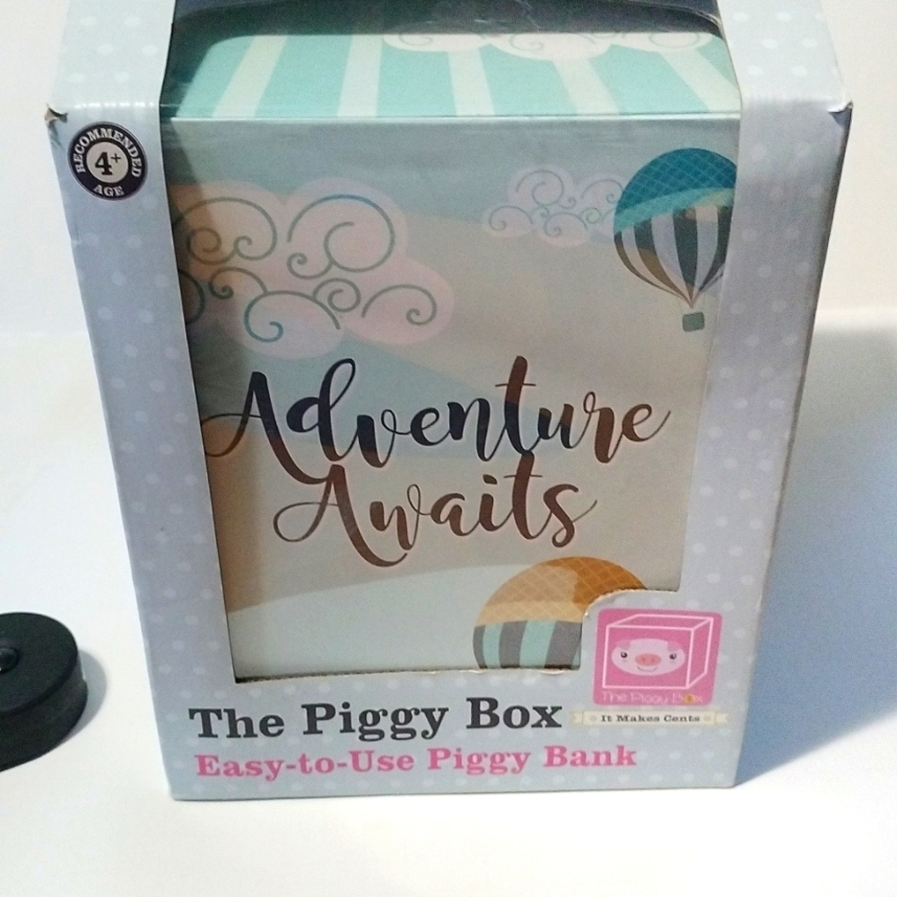 THE PIGGY BOX PIGGY BANK
